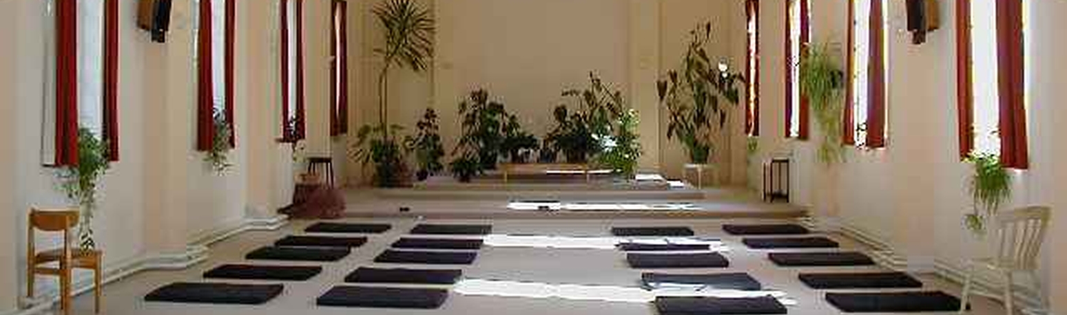 Gaia House Meditation Hall, Devon