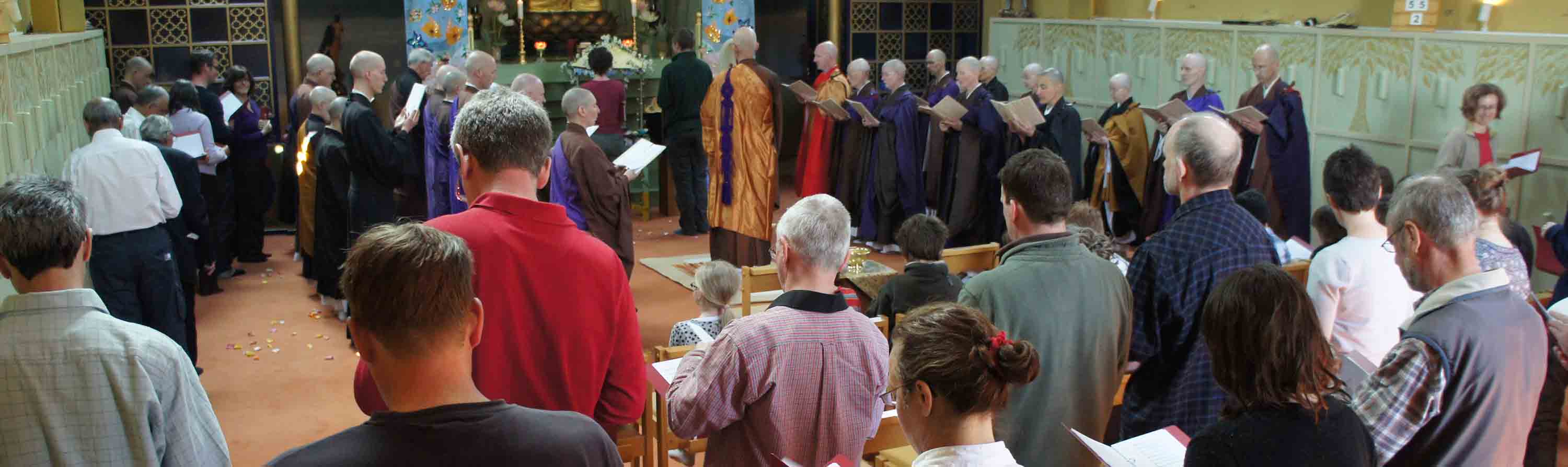 Order of Buddhist Contemplatives: Ceremony at Throssel Hole Buddhist Abbey